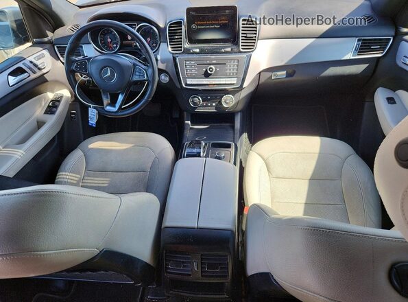 4JGDA5JB3JB041316 2018 MERCEDES-BENZ GLE Угольный Вид панели приборов
