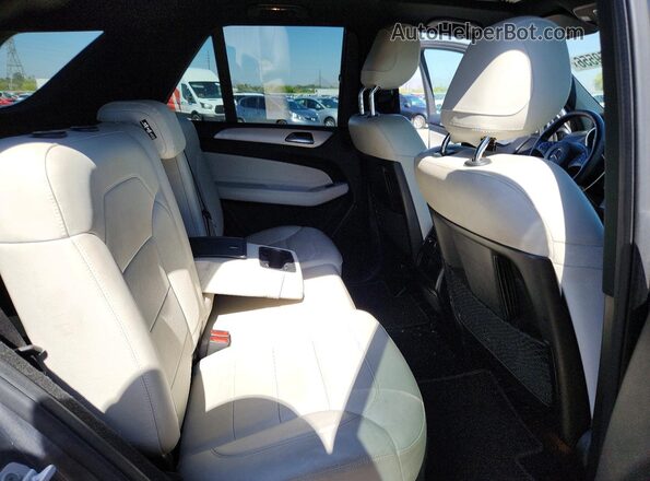 4JGDA5JB3JB041316 2018 MERCEDES-BENZ GLE Угольный Вид задней части салона