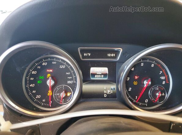 4JGDA5JB3JB069844 2018 MERCEDES-BENZ GLE Черный Вид щитка приборов