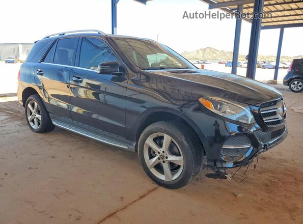 4JGDA5JB3JB069844 2018 MERCEDES-BENZ GLE Черный Передняя правая четверть