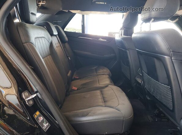 4JGDA5JB3JB069844 2018 MERCEDES-BENZ GLE Черный Вид задних сидений