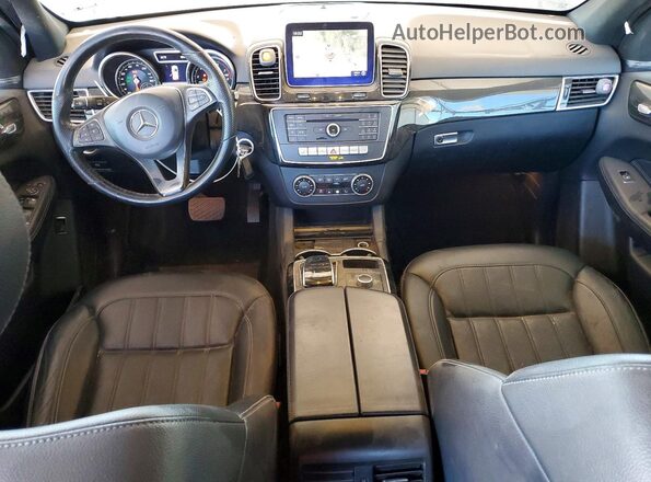 4JGDA5JB3JB069844 2018 MERCEDES-BENZ GLE Черный Вид панели приборов