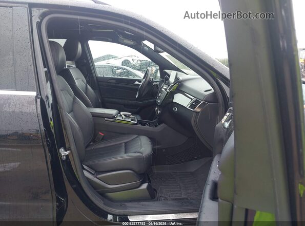 4JGDA5JB3JB160743 2018 MERCEDES-BENZ GLE 350 Black Widok wnętrza z przodu