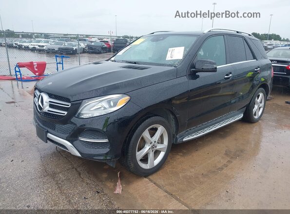 4JGDA5JB3JB160743 2018 MERCEDES-BENZ GLE 350 Black Przód lewy
