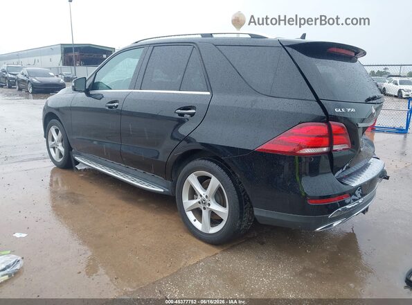 4JGDA5JB3JB160743 2018 MERCEDES-BENZ GLE 350 Black Tył lewy