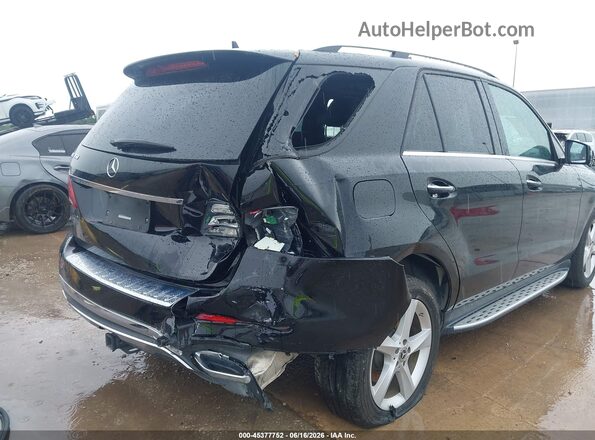 4JGDA5JB3JB160743 2018 MERCEDES-BENZ GLE 350 Black Widok z przodu