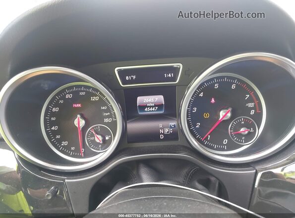 4JGDA5JB3JB160743 2018 MERCEDES-BENZ GLE 350 Black Widok tylnych siedzeń
