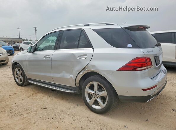 4JGDA5JB3JB200271 2018 MERCEDES-BENZ GLE Silver Rear left