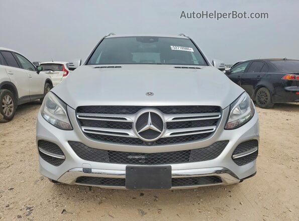 4JGDA5JB3JB200271 2018 MERCEDES-BENZ GLE Silver Front view