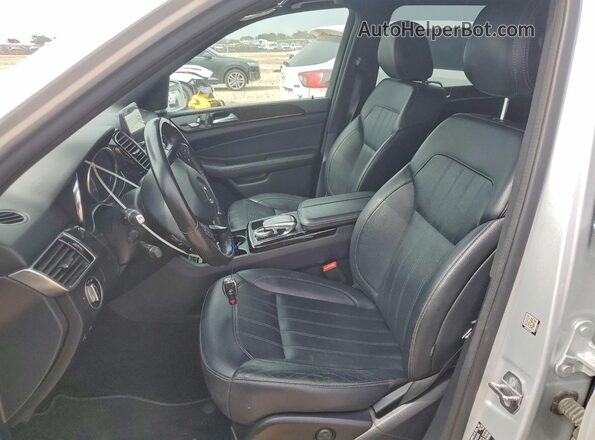 4JGDA5JB3JB200271 2018 MERCEDES-BENZ GLE Silver Front interior view