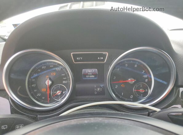 4JGDA5JB3JB200271 2018 MERCEDES-BENZ GLE Silver Instrument cluster view