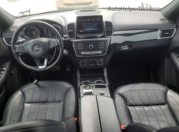 4JGDA5JB3JB200271 2018 MERCEDES-BENZ GLE Silver Dashboard view