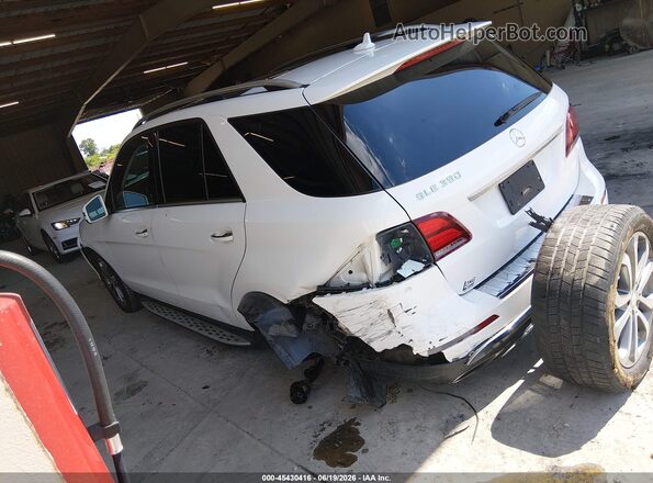 4JGDA5JB4GA626582 2016 MERCEDES-BENZ GLE 350 White Tył lewy