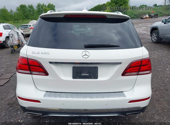 4JGDA5JB4HA890418 2017 MERCEDES-BENZ GLE 350 Белый 