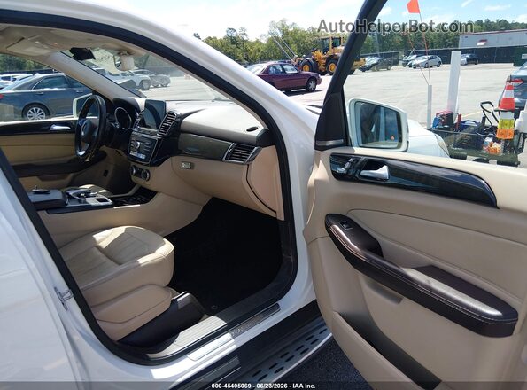 4JGDA5JB4HA912546 2017 MERCEDES-BENZ GLE 350 Белый Вид салона спереди