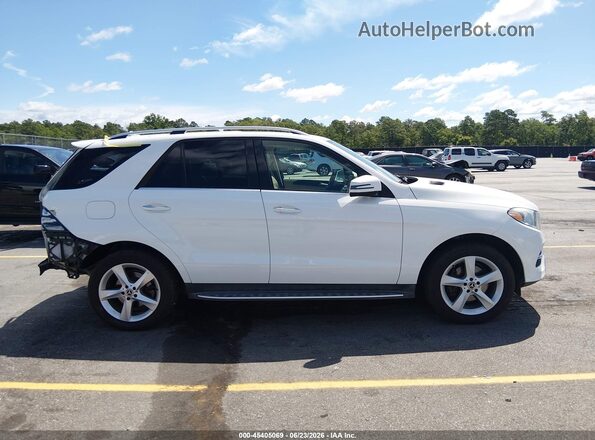 4JGDA5JB4HA912546 2017 MERCEDES-BENZ GLE 350 Белый Вид задней части салона