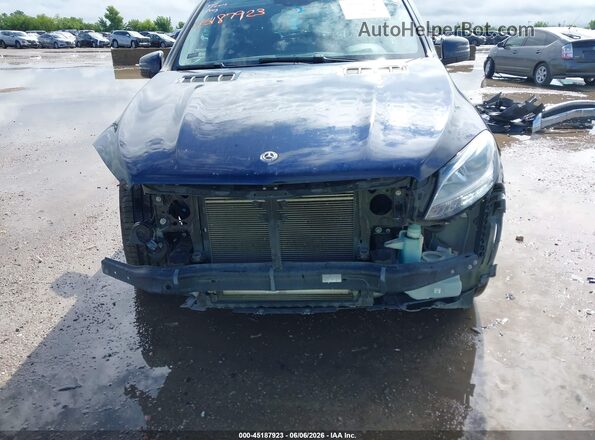 4JGDA5JB4HA962962 2017 MERCEDES-BENZ GLE 350 Blue წინა ხედი