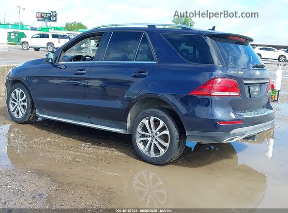 4JGDA5JB4HA962962 2017 MERCEDES-BENZ GLE 350 Blue უკანა მარცხენა