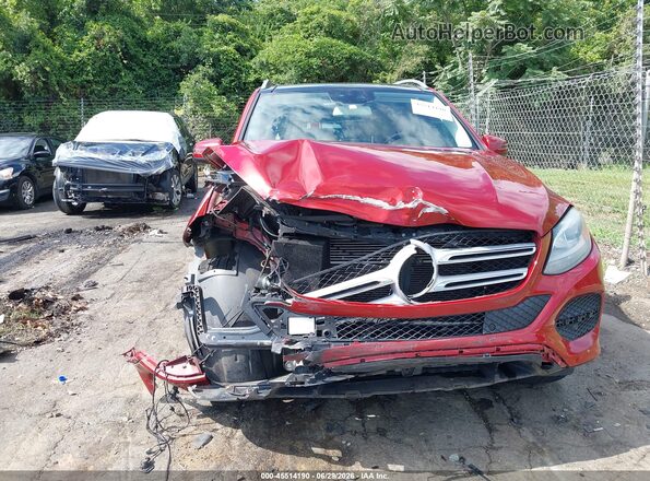4JGDA5JB5GA764180 2016 MERCEDES-BENZ GLE 350 Красный Вид щитка приборов