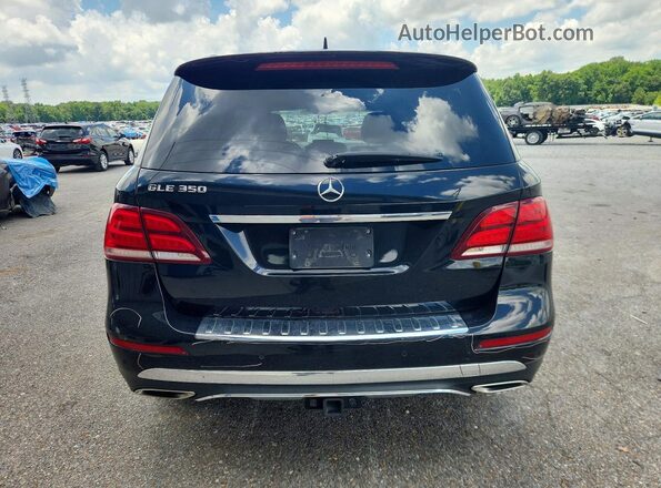 4JGDA5JB5HA851742 2017 MERCEDES-BENZ GLE Black Հետևի տեսք