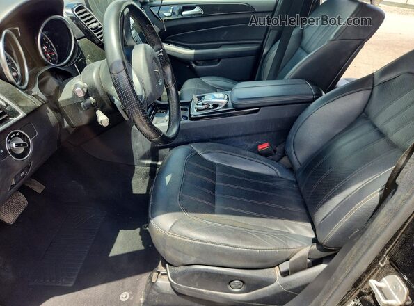 4JGDA5JB5HA851742 2017 MERCEDES-BENZ GLE Black Սալոնի դիմացի տեսք