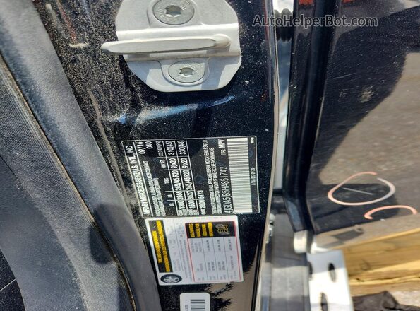 4JGDA5JB5HA851742 2017 MERCEDES-BENZ GLE Black VIN կոդի պիտակի տեսք
