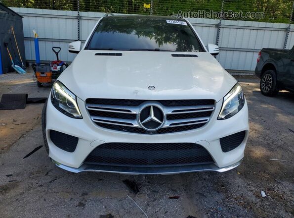 4JGDA5JB5HA894266 2017 MERCEDES-BENZ GLE Белый 
