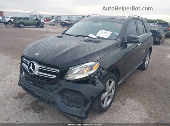 4JGDA5JB5HA944664 2017 MERCEDES-BENZ GLE 350 Black Vista tres cuartos delantera izquierda