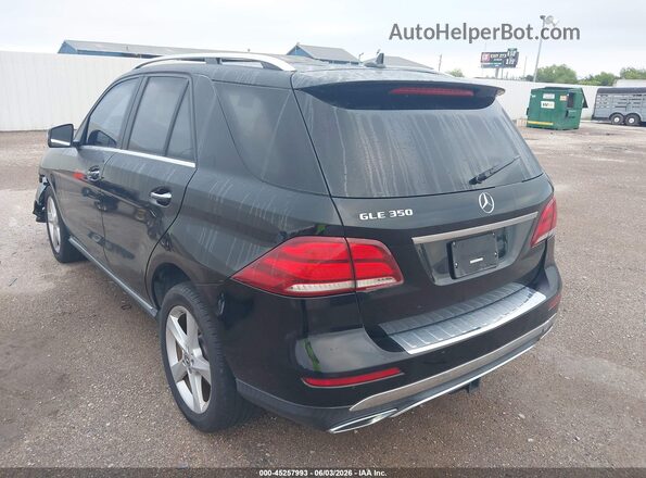 4JGDA5JB5HA944664 2017 MERCEDES-BENZ GLE 350 Black Trasero izquierdo