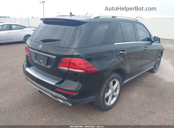 4JGDA5JB5HA944664 2017 MERCEDES-BENZ GLE 350 Black Trasero derecho