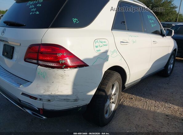 4JGDA5JB5JB004591 2018 MERCEDES-BENZ GLE 350 White Դիմացի տեսք