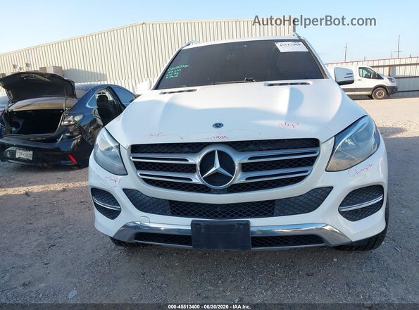 4JGDA5JB5JB004591 2018 MERCEDES-BENZ GLE 350 White Սարքավորումների վահանակի տեսք