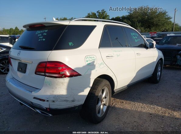 4JGDA5JB5JB004591 2018 MERCEDES-BENZ GLE 350 White Հետևի աջ