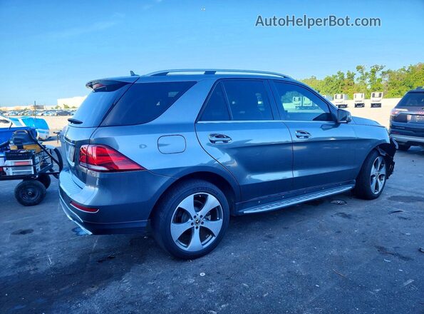 4JGDA5JB5JB170254 2018 MERCEDES-BENZ GLE Gray Rear right