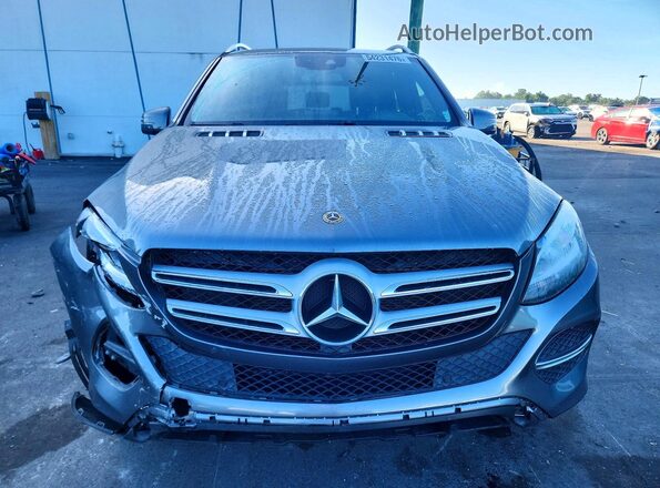 4JGDA5JB5JB170254 2018 MERCEDES-BENZ GLE Gray Front view