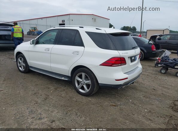 4JGDA5JB6GA801074 2016 MERCEDES-BENZ GLE 350 White Tył lewy