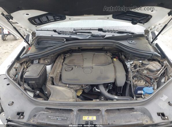 4JGDA5JB6GA801074 2016 MERCEDES-BENZ GLE 350 White Widok z tyłu