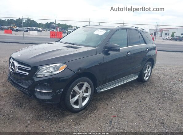 4JGDA5JB6HA865620 2017 MERCEDES-BENZ GLE 350 Black Vista tres cuartos delantera izquierda