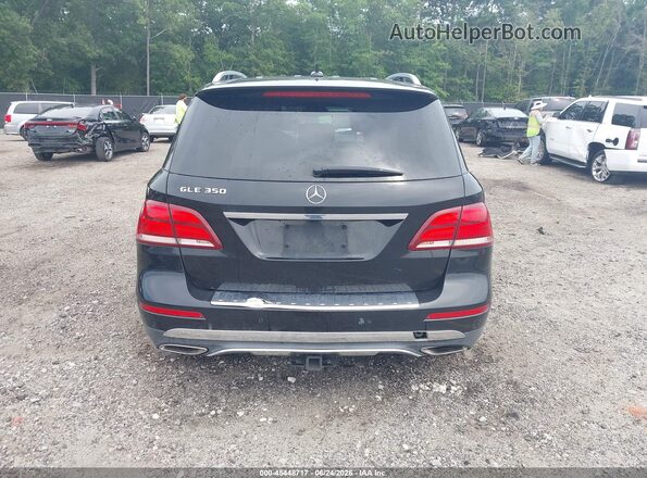 4JGDA5JB6HA865620 2017 MERCEDES-BENZ GLE 350 Black 