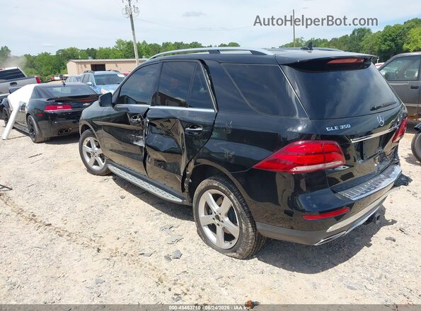 4JGDA5JB6HA875953 2017 MERCEDES-BENZ GLE 350 Черный Задняя левая четверть