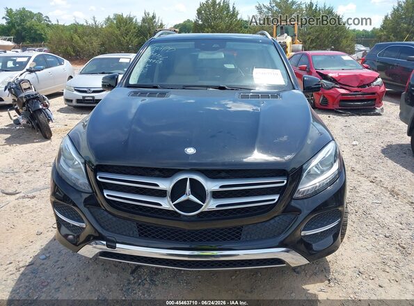 4JGDA5JB6HA875953 2017 MERCEDES-BENZ GLE 350 Черный Вид щитка приборов