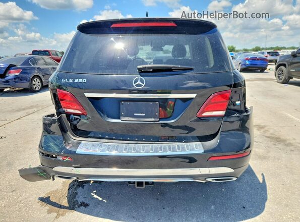 4JGDA5JB6JB016569 2018 MERCEDES-BENZ GLE Black Вид ззаду