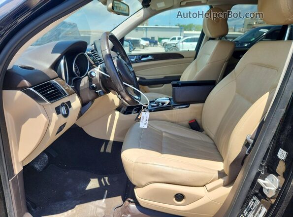 4JGDA5JB6JB016569 2018 MERCEDES-BENZ GLE Black Вид салону спереду