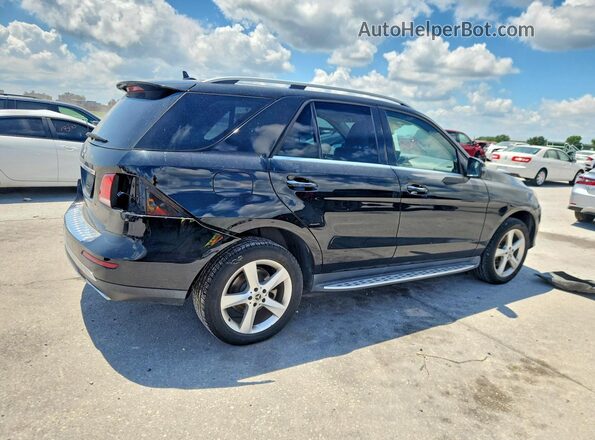 4JGDA5JB6JB016569 2018 MERCEDES-BENZ GLE Black Задня права чверть
