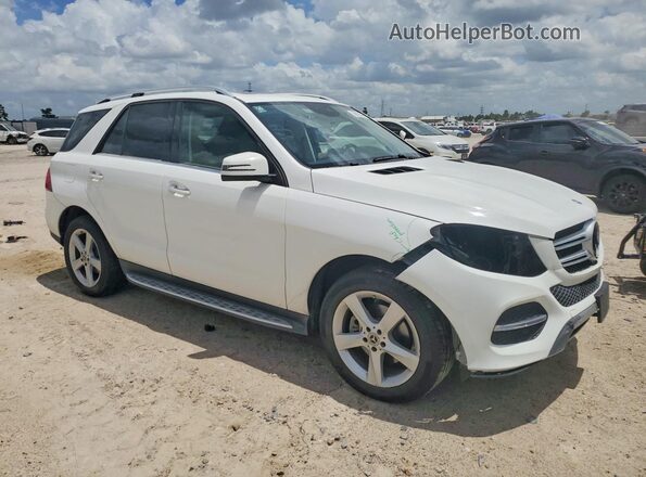4JGDA5JB6JB042959 2018 MERCEDES-BENZ GLE White Передня права чверть