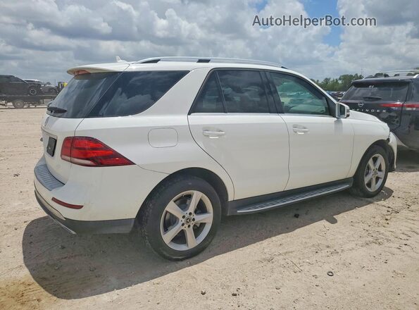 4JGDA5JB6JB042959 2018 MERCEDES-BENZ GLE White Задня права чверть
