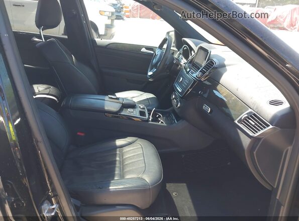 4JGDA5JB6JB100522 2018 MERCEDES-BENZ GLE 350 Black წინა სალონის ხედი
