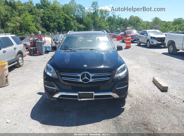 4JGDA5JB6JB100522 2018 MERCEDES-BENZ GLE 350 Black ხელსაწყოთა პანელის ხედი