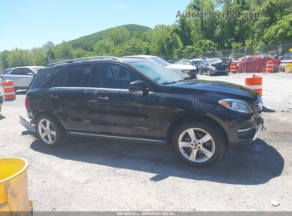 4JGDA5JB6JB100522 2018 MERCEDES-BENZ GLE 350 Black უკანა სალონის ხედი