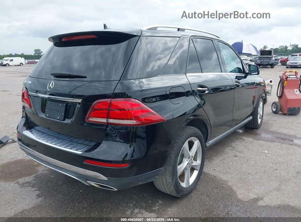 4JGDA5JB7GA672875 2016 MERCEDES-BENZ GLE 350 Black Tył prawy